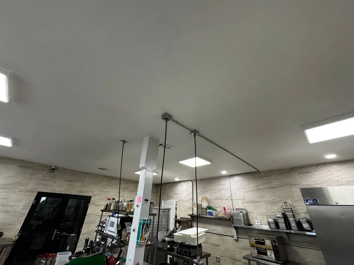 Commercial outlet installation for business equipment power