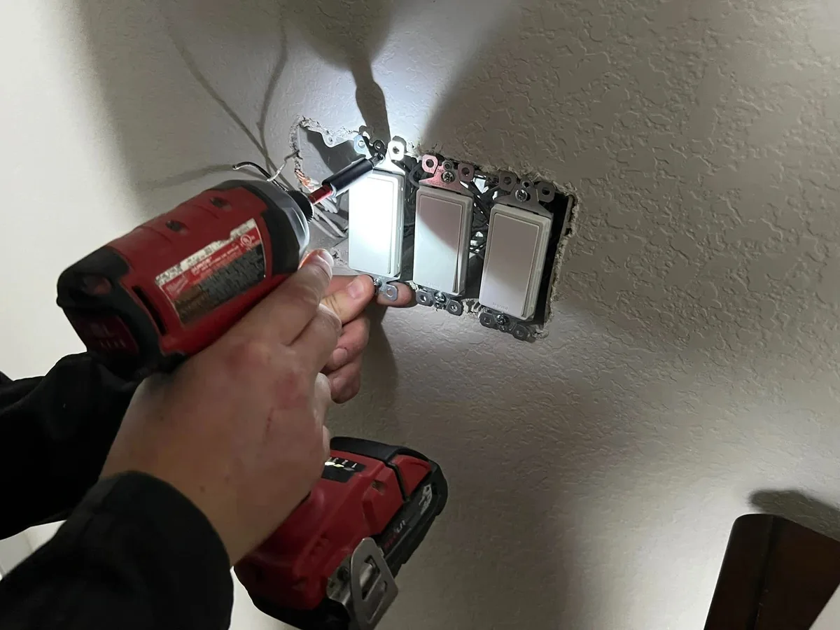 Outdoor outlet installation for residential exterior power needs