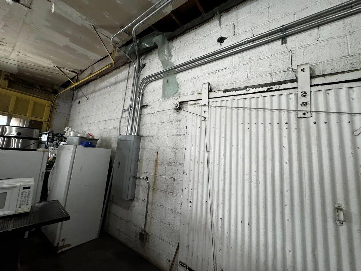 Commercial electrical panel and conduit installation