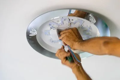 Electrical repair and troubleshooting service work by Bornschein Electric