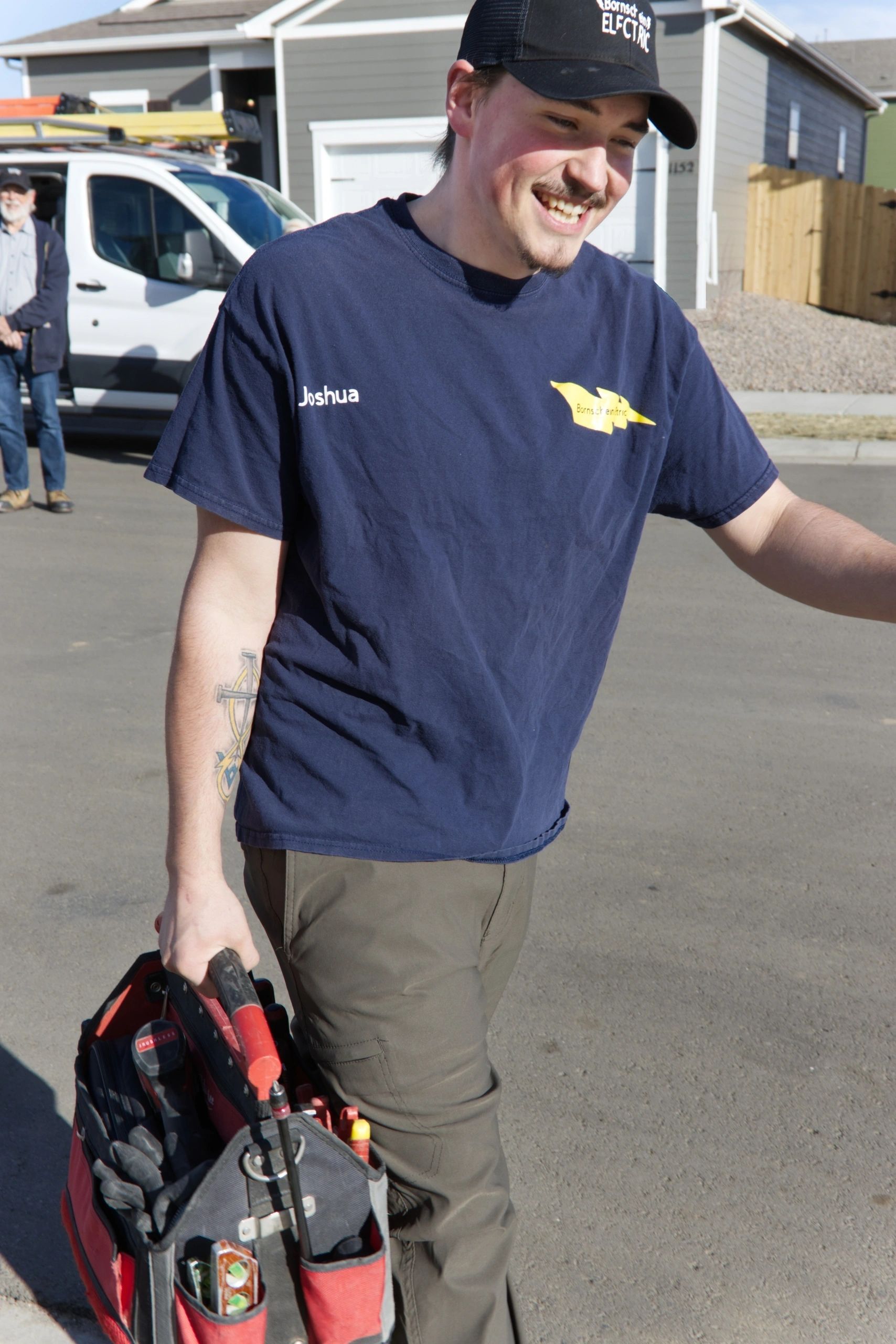 Joshua Bornschein, Journeyman and Lead Electrician